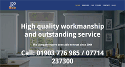 Desktop Screenshot of jrplumbing.co.uk